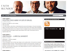 Tablet Screenshot of faithblender.com